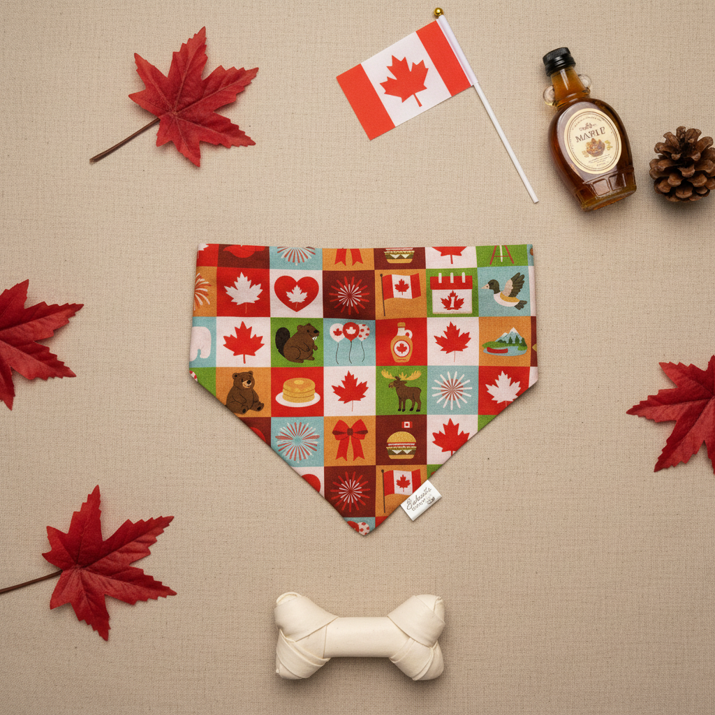 Strong and Free - Canada flat lay
