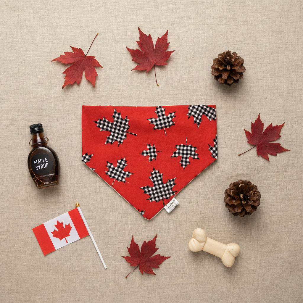 True North - Canada flat lay